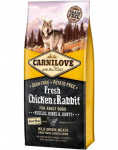 CARNILOVE Adult Fresh su vištiena ir triušiena 12 kg