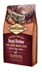 Carnilove Duck & Turkey Large Breed Cats sausas maistas katėms : Pakuotė sausas maistas - 2 kg