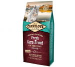Carnilove Fresh Carp & Trout Adult Cat Sterilized sausas maistas katėms : Pakuotė sausas maistas - 2 kg