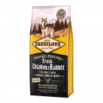 Carnilove Fresh Chicken & Rabbit sausas maistas šunims : Pakuotė sausas maistas - 1.5 kg