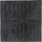 Cawo Vonios kilimėlis Cawo reljefinis antracito spalvos 60 x 60 cm