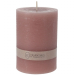 Cilindrinė žvakė ROZE, 7 x 10 cm