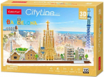 CUBICFUN 3D dėlionė „Barselona“