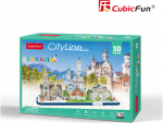 CUBICFUN 3D dėlionė „Bavarija“