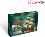 CUBICFUN 3D dėlionė „Ispanų karo laivas San Felipe“
