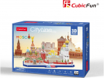 CUBICFUN 3D dėlionė „Maskva“