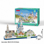 Cubicfun Puzzle 3D City Line Bavaria 306-20267