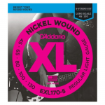 D'addario EXL170-5 5 stygų bosinės stygos