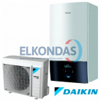 Daikin Altherma 3 šilumos siurblys oras-vanduo ERGA06EVH/EHBH08E6V be vandens talpos