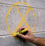 Dažų pieštukas ALL SURFACE, baltas