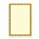 Dekoratyvinis popierius ZLOTO, A4, 250 gr., 20 vnt./pak.