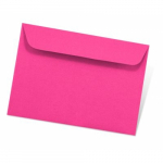 Dekoratyvinis vokas Artoz C6, 114x162mm, 100g, fuksijų rožinės spalvos, 1vnt