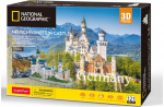 Dėlionė CUBFUN 3D National Geographic Neuschwanstein pilis