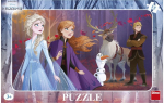Dėlionė DINO rėmelyje 15 det. , Disney Frozen