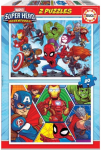 Dėlionė EDUCA SUPERHEROS 2x20 d.