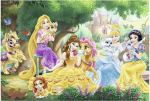 Dėlionė RAVENSBURGER 2x24 det. Princesses' Best Friends