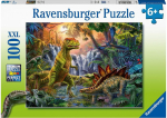 Dėlionė RAVENSBURGER Dinosaur Oasis 100 det.