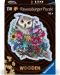 Dėlionė RAVENSBURGER (medinė) Mystical Owl 150 det.