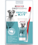DENTAL KIT rinkinys dantų priežiūrai šunims – dantų šepetėlis ir pasta 70ml