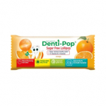 DENTI-POP ledinukas su 12 vitaminų ir 2 mineralais, apelsinų skonio, 1 vnt.
