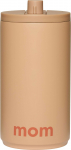 Design Letters Kelioninis puodelis Design Letters Mom smėlio spalvos 350 ml