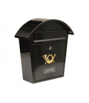 Dėžutė pašto 380*320*105 mm juoda