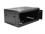 DIGITUS DN-W19 04U/450/B Wallmount cabinet 4U 600x450mm black RAL 9004