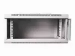 DIGITUS DN-W19 06U/450 DIGITUS sieninė spintelė 6U, 600x450 mm, pilka RAL 7035