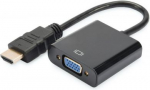 Digitus HDMI to VGA converter adapter | DA-70461 | m | Black DA-70461 | 4016032368007