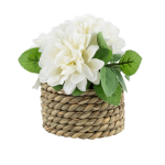 Dirbtinė gėlė vazonėlyje ILAJA, 4 rūšys, 11 cm