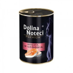 Dolina Noteci Premium katėms su lašiša 400g x24