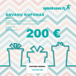 DOVANŲ KUPONAS 200 Eur
