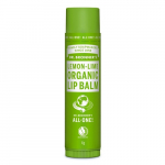 Dr. Bronner's Lemon Lime Organic Lip Balm Ekologiškas lūpų balzamas, 4g