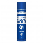 Dr. Bronner's Peppermint Organic Lip Balm Ekologiškas lūpų balzamas, 4g