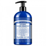Dr. Bronner's Peppermint Organic Sugar Soap Ekologiškas cukraus muilas, 710ml