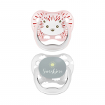 DR.BROWN'S čiulptukai PreVent 0-6 mėn., SUNSHINE, 2 vnt.