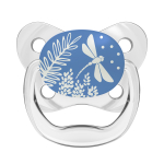 DR. BROWN'S tamsoje šviečiantis čiulptukas PreVent BUTTERFLY, violetinis nuo 6-18 mėn., 1 vnt.