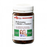 Dr.Wolz B-complex + Biotin + Folic Acid tabletės N300