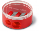 Drožtukas Faber-Castell. 2 skylės