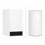 Dujinis kondensacinis katilas VIESSMANN Vitodens 200-W 25 kW su kaupikliu Vitocell 100-W talpa 300 litrų Z023933