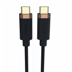 "Duracell" USB-C ir USB-C 3.2 kabelis 1 m (juodas)