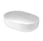 Duravit Luv Pastatomas praustuvas 500x350 (vidus baltas, išorė balta blizgi) : Spalva - Balta blizgi