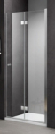 Dušo durys AX6222 80x195 cm, skaidrios