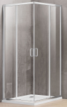 Dušo kabina A1142 80x100 pilka be pado