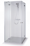 Dušo kabina Brasta Glass Lora 80, 90, 100 cm