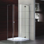 Dušo kabina CREYA LUX ROUND, 90 x 90 x 190 cm, apvali