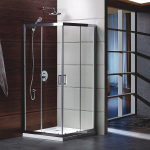 Dušo kabina CREYA PLUS SQUARE 90, 90 x 90 x 195 cm, kvadratinė