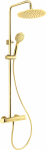 Dušo komplektas su maišytuvu Deante Arnika NAC_Z1QK, aukso