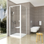 Dušo sienelė Ravak PPS-90 balta+stiklas Transparent 90G70100Z1 | RA2525