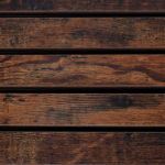 Dviejų skyrių skalbinių krepšys su medine stalviršio lentyna kaimiškas LOFT juodas